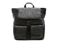 Rucsac DESIGUAL negru, SAKP30, din piele ecologica - 1
