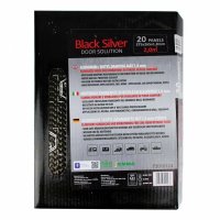 Insonorizant auto Premium STP Black Silver Door Pack, 1,8mm, 2,0m2, Bulk Pack - 1