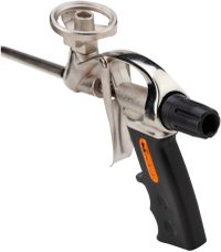 Pistol pentru Spuma Poliuretanica Nichelat Evotools 628188 - 2