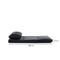 Canapea Extensibila, 2 Locuri Taida Black - 4