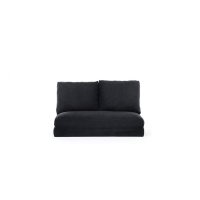 Canapea Extensibila, 2 Locuri Taida Black - 5