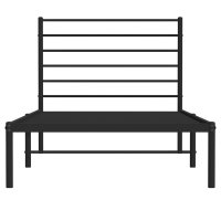 Cadru de pat metalic elegant cu tablie - 6