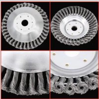 Disc perie din sarma de otel Campion Altai CMP0625, 150 mm pentru curatarea eficienta a suprafetelor - 3