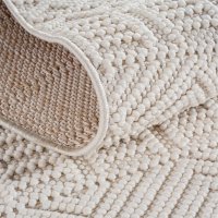 Covor rotund Helix etno V3 Crem 160x160 cm - 4