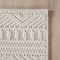 Covor rotund Helix etno V3 Crem 160x160 cm - 5