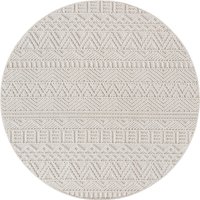 Covor rotund Helix etno V3 Crem 160x160 cm - 8