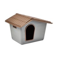 Coliba Nayeco Eco Mini pentru Caini - 60 x 50 x 41 cm, Verde, din Plastic Reciclat - 1