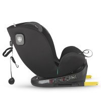 Scaun auto rotativ Coccolle Nova iSize, Isofix, 40-150 cm, 0-12 ani, R129, Top Tether, Diamond Black - 2
