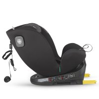 Scaun auto rotativ Coccolle Nova iSize, Isofix, 40-150 cm, 0-12 ani, R129, Top Tether, Diamond Black - 3
