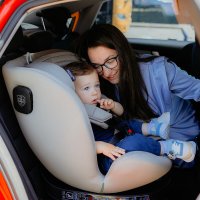 Scaun auto rotativ Coccolle Nova iSize, Isofix, 40-150 cm, 0-12 ani, R129, Top Tether, Diamond Black - 11