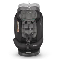 Scaun auto rotativ Coccolle Nova iSize, Isofix, 40-150 cm, 0-12 ani, R129, Top Tether, Diamond Black - 14