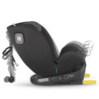 Scaun auto rotativ Coccolle Nova iSize, Isofix, 40-150 cm, 0-12 ani, R129, Top Tether, Diamond Black - 18