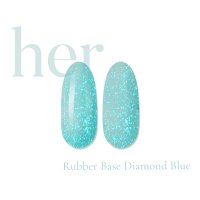 Her Rubber Base Diamond Blue - 1