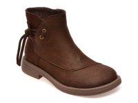 Ghete GRYXX maro, model 601, din nabuc pentru sezonul rece - 1
