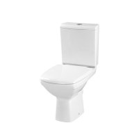 Vas WC Compact Cersanit 543 Carina 020 cu Rezervor 3/6L si Capac Duroplast K31-060 - 1