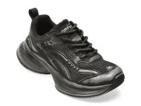 Pantofi sport barbatesti GRYXX model 9287, negri, din material textil - 1