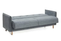 Canapea Extensibilă 3 locuri STONE, cu ladă de depozitare, 210x70x98 cm - 2