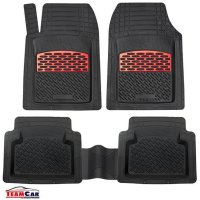 Audi A4 B8 Allroad Covorase Auto TeamCar® Tip Tavita Compatibile (2009–2016) Red - 3