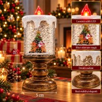 Candela Aromatica LED Casa Ambiance - Decoratiune de Craciun Premium - 1