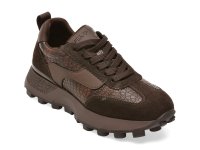 Pantofi sport FLAVIA PASSINI maro din piele naturala, model 87999 - 1