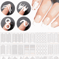 Benzi Pentru Modele Nail Art 16 Bucati - BZ-16 - 1