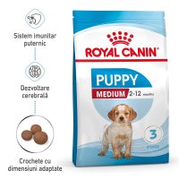 Royal Canin Medium Puppy hrana uscata pentru caini junior, 12 kg - 1