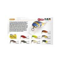 Vobler Beetle Black Bug 2.8cm/2g Rapture - 4