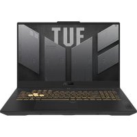 Laptop gaming ASUS TUF F17 FX707VJB, Core 5 210H, 17.3 inch FHD 144 Hz, 16 GB DDR5, SSD 512 GB, GeForce RTX 3050 6 GB, negru - 1