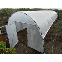 Solar gradina profesional, 8 x 4 x 3 m, 32 mp, structura otel galvanizat - 1