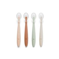 Set 4 lingurite Jane Sunset din silicon 1.2 x 1.5 x 14.7 cm BPA Free - 3
