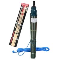 Pompa submersibila multietajata CAMPION CMP1559, 1500W, 8 turbine, debit 6600 l/h, Hmax 58m, adancime max 30m, IP68, cablu 25m, inox - 1