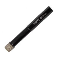 Carota diamantata Troy 27423, 10 mm, pentru granit, gresie, marmura si portelan - 1
