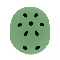 Casca de protectie pentru copii FIX S Green, marime S (48-54 cm), cu lumina LED si 11 orificii de ventilatie - 3