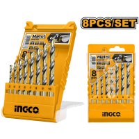 Set Burghie HSS pentru Metal 8 buc INGCO AKDB1088 - Performanta si Precizie - 2