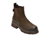 Ghete GRYXX maro din nabuc pentru femei, model 102953 - 1
