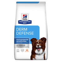 HILL'S Prescription Diet Derm Defense, Pui, dietă veterinară câini, hrană uscată, afecțiuni dermatologice HILL'S Prescription Diet Derm Defense, Pui, dietă veterinară câini, hrană uscată, piele & blana, 4kg - 9