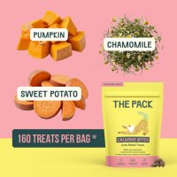 THE PACK Calming Bites pentru caini XS-XL, recompense functionale cu fructe pentru calm, 100 g - 3