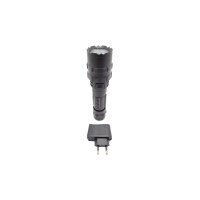 Lanterna LED din metal cu acumulator litiu L18650 - 1