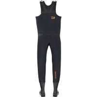 Salopeta Neopren Daiwa D-Vec Waders Flex Black - Marimea 44-45 - 2