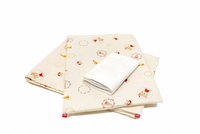 Lenjerie pat copii 3 piese Mici Indieni KidsDecor din bumbac 60x120 cm 75x100 cm - 3