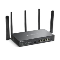 Router VPN TP-LINK Omada 4G+ Cat6 AX3000 Gigabit cu Porturi Multiple - 12