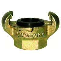 Cupla rapida cu gheare si filet interior Ludecke KIG10, 1  , O25 mm - 1