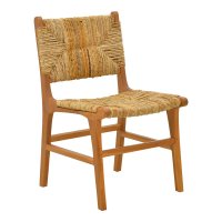Scaun de gradina, Refane, Natural, 50x58x85 cm - 1