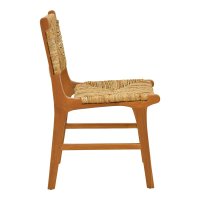 Scaun de gradina, Refane, Natural, 50x58x85 cm - 4