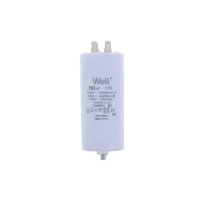 Condensator de pornire pentru motor 400V 50uF cu surub, marca Well - 2