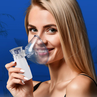 Aparat aerosoli cu tehnologie mesh Vitammy Mesh 1 pentru copii si adulti portabil silentios alb - 3