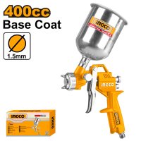 Pistol de Vopsit Ingco ASG4041 cu Vas Metal 400ml si Diuza de 1.5mm - 1