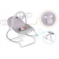 Balansoar cu vibratii Ricokids 7308 Gri - 5