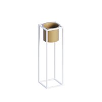 Ghiveci decorativ GED023C Auriu 15x50x15 cm - 4