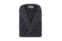 Halat de baie L'essentiel Maison antracit XL din 100% bumbac - 2